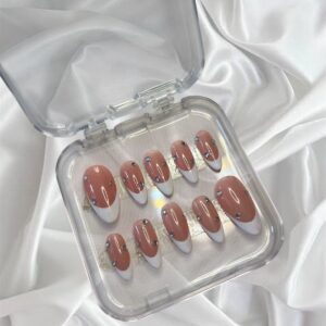 French with Stone Nails